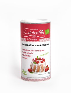 Edulcobio Erythritol poeder keto alternatief voor suiker bio 90g - 4951